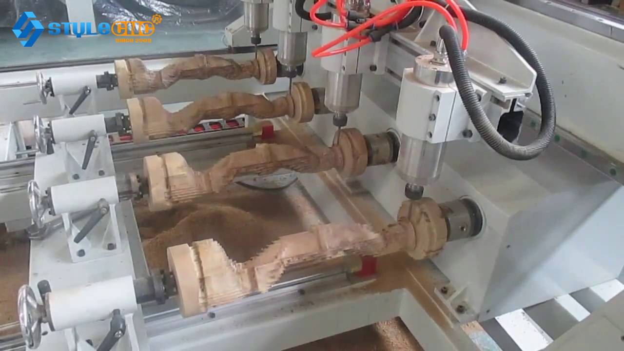 經(jīng)濟(jì)實(shí)惠的3D數(shù)控雕刻機(jī)帶有多個(gè)第四旋轉(zhuǎn)軸 經(jīng)濟(jì)實(shí)惠的3D數(shù)控雕刻機(jī)帶有多個(gè)第四旋轉(zhuǎn)軸